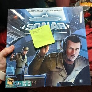 Sonar Board Game by Matagot Submarine Combat Strategy Game 8+